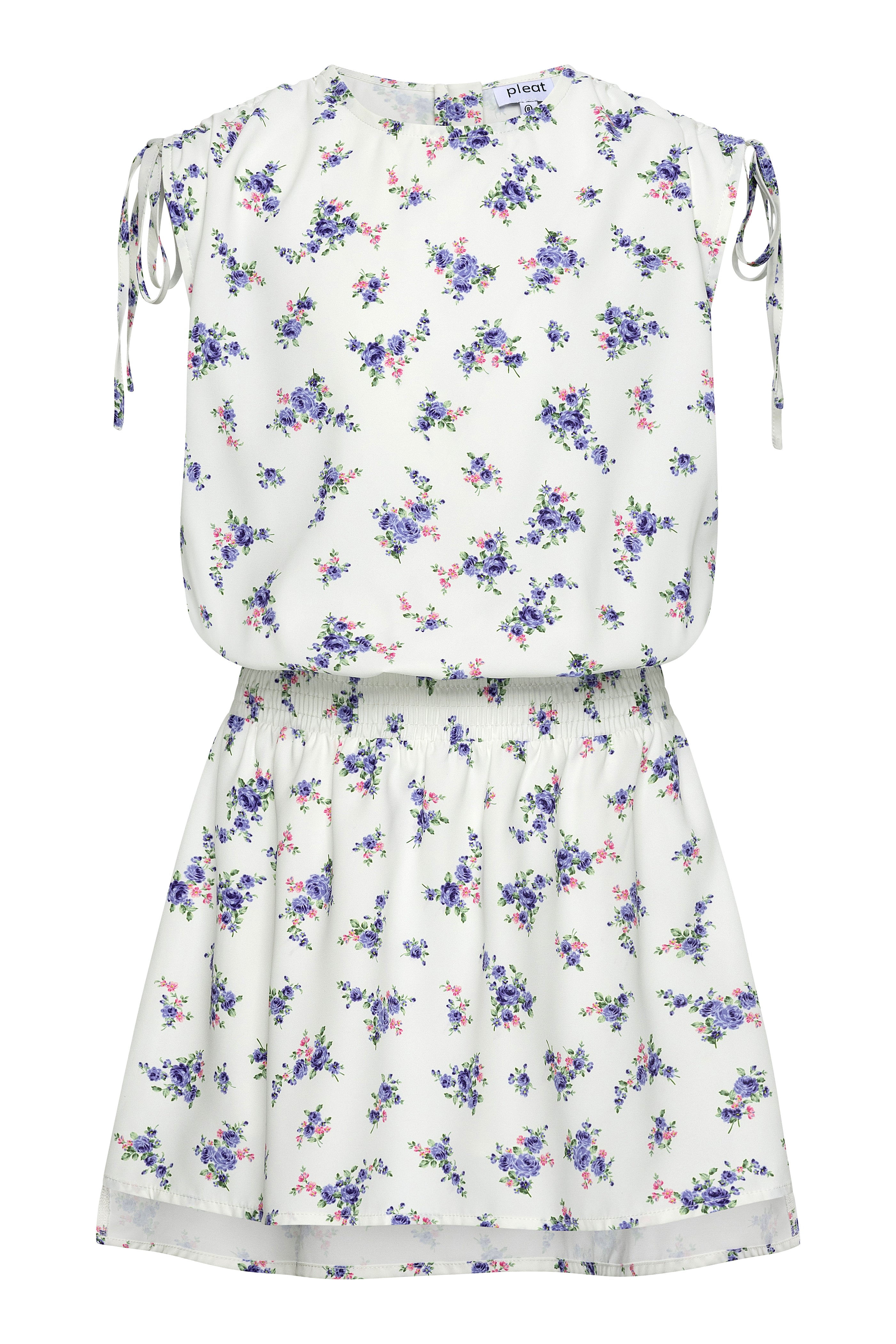 Helen Dress Violet Roses