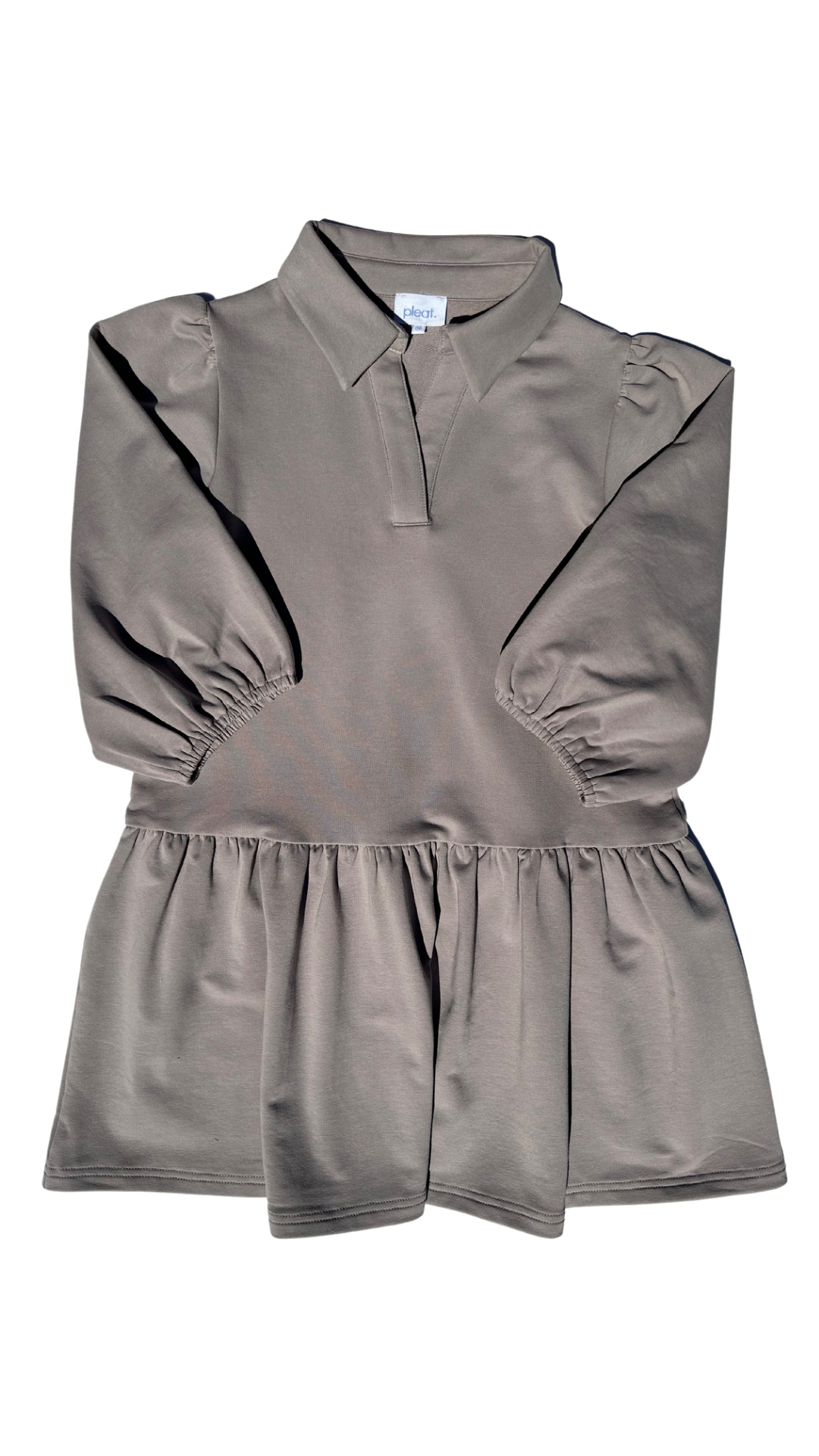 Sibley Sweatshirt Dress Fawn