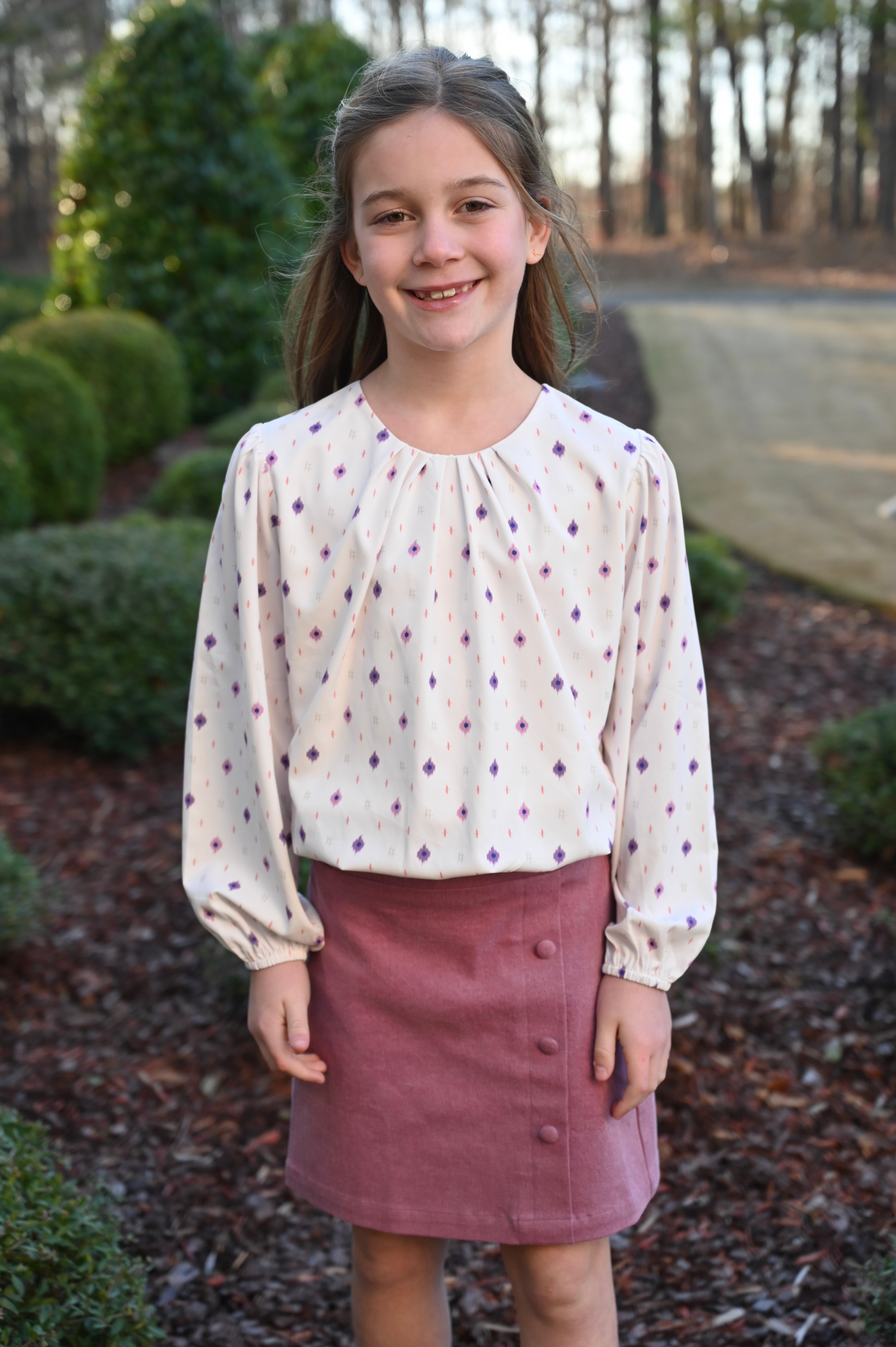 Wren Top Ikat Twinkle