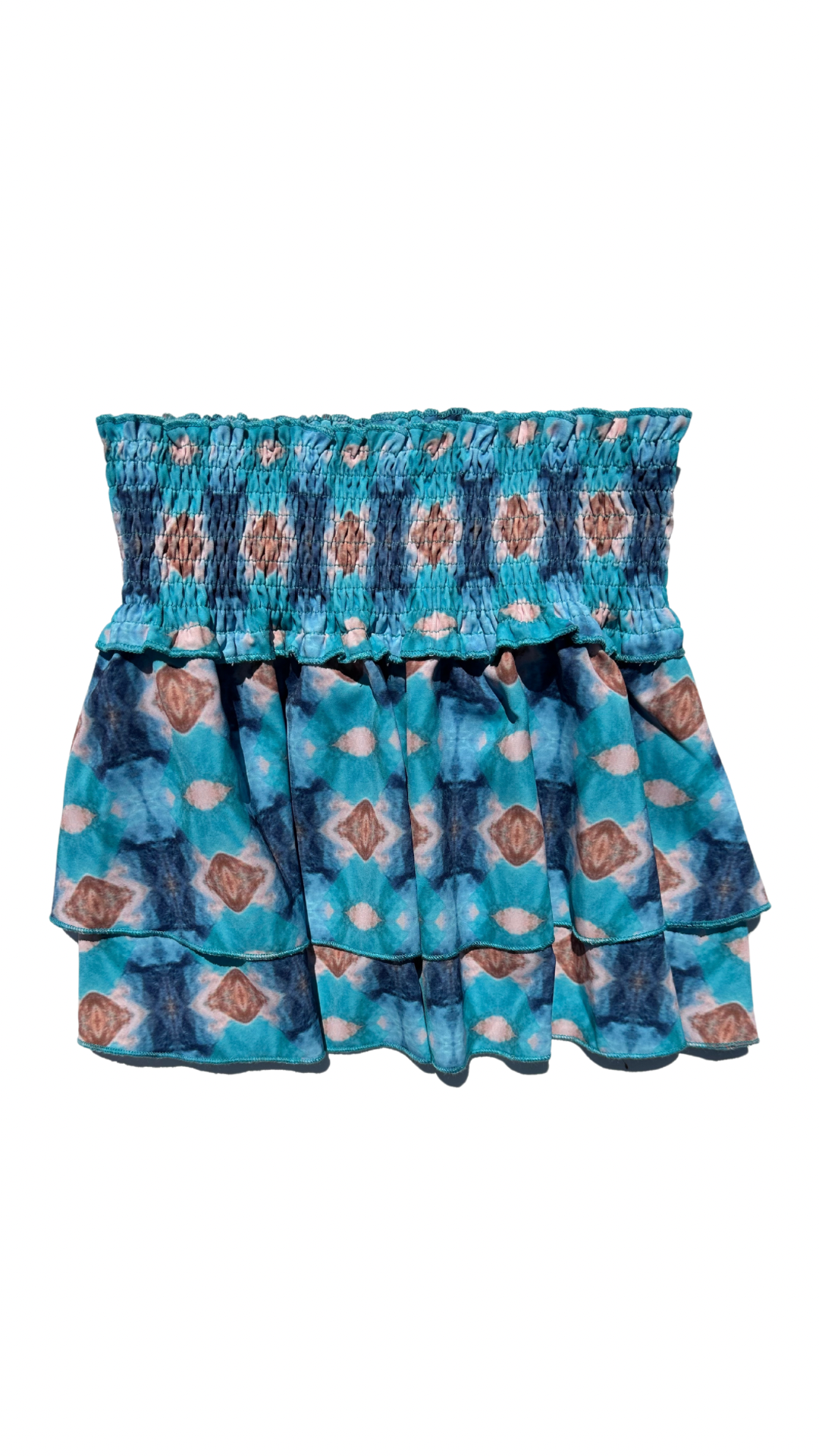 Scottie Skirt Blue/Brown