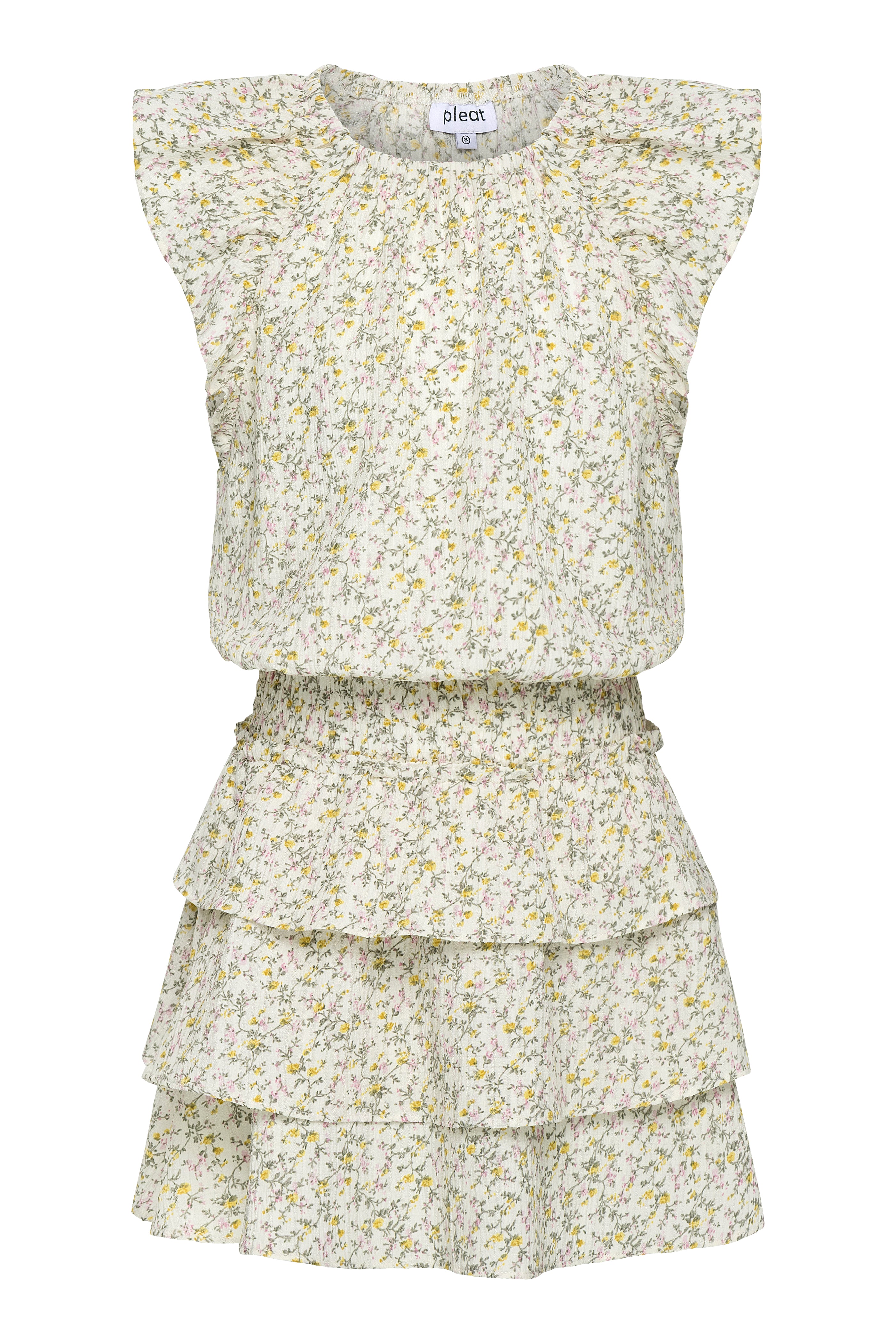 Tepper Dress Cream Ditsy