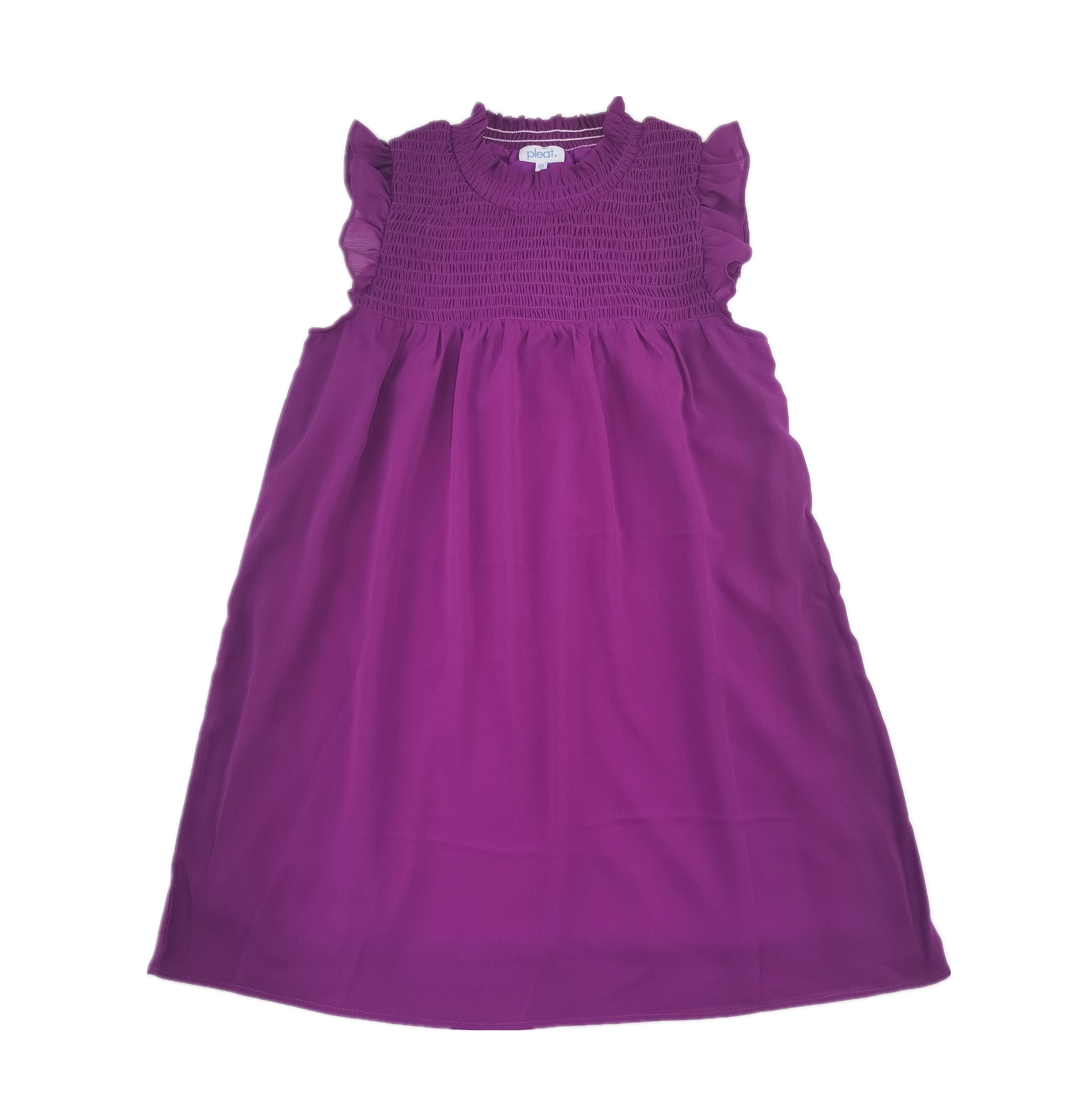Lottie Dress Sleeveless Magenta