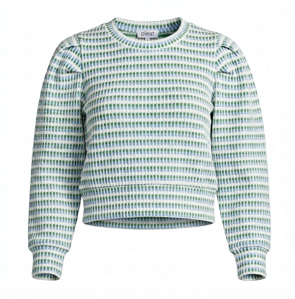 Peyton Top Blue/Green