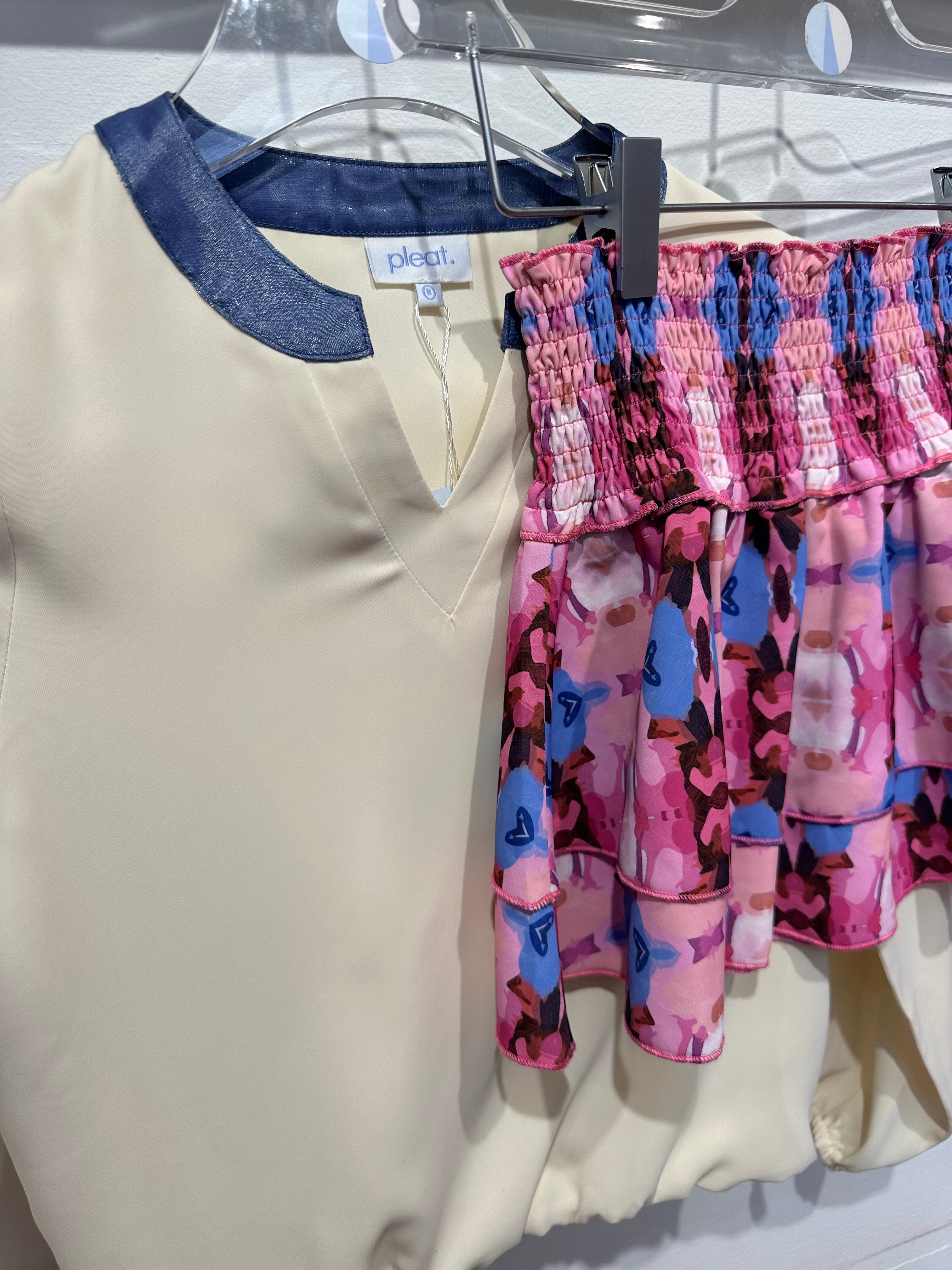 Scottie Skirt Pink/Red