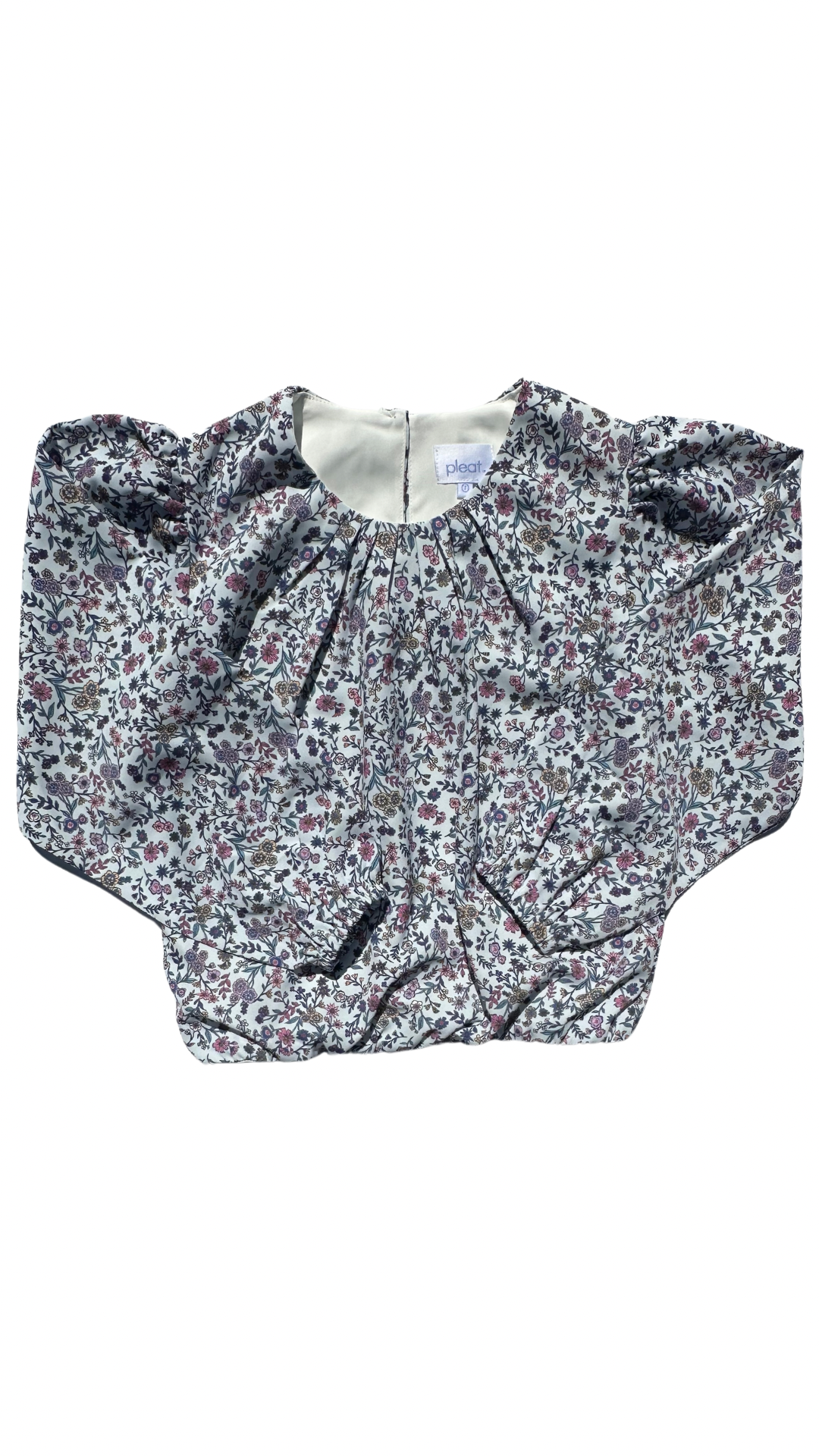 Scottie Skirt Plum Floral