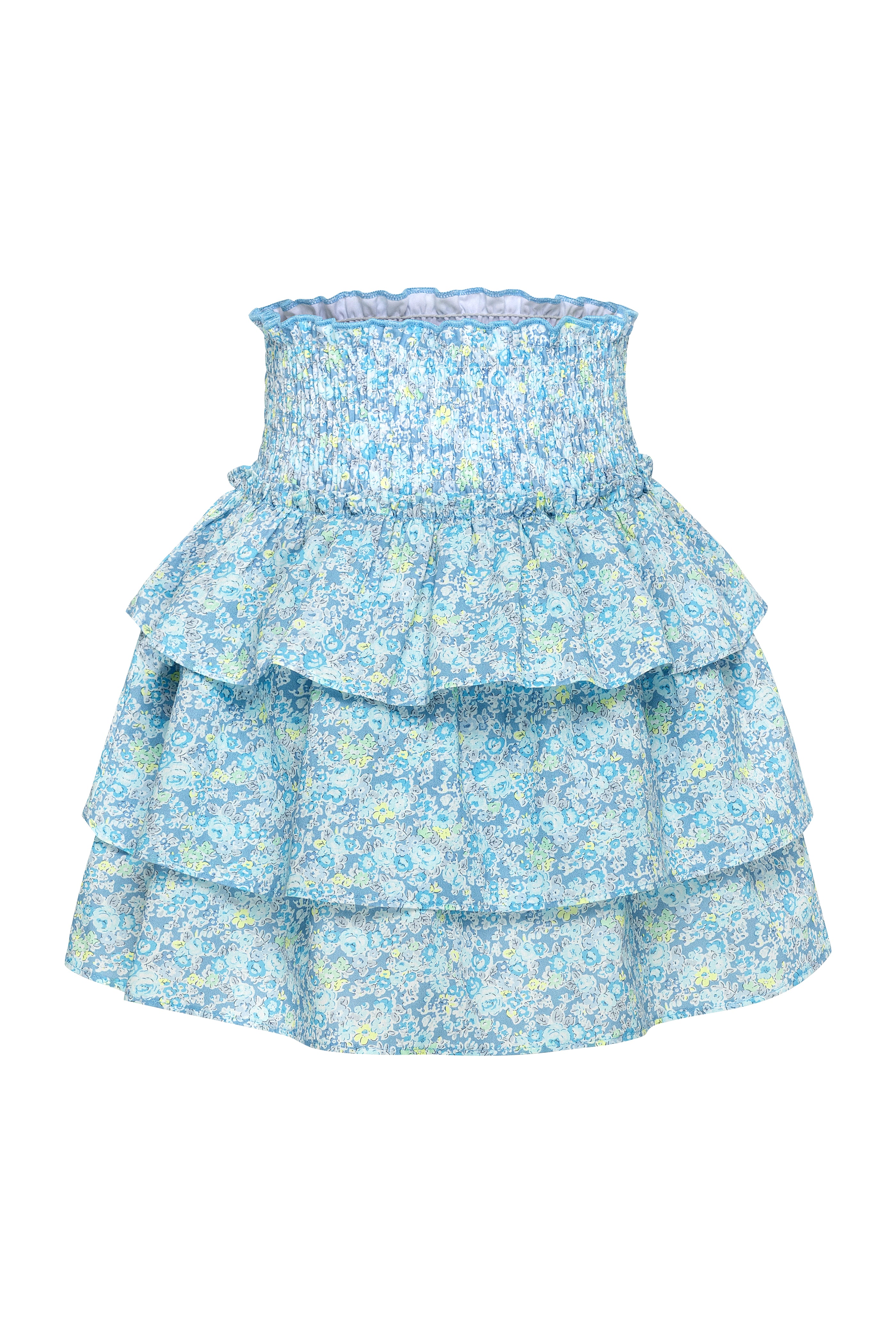 Sally Skirt Aqua Floral
