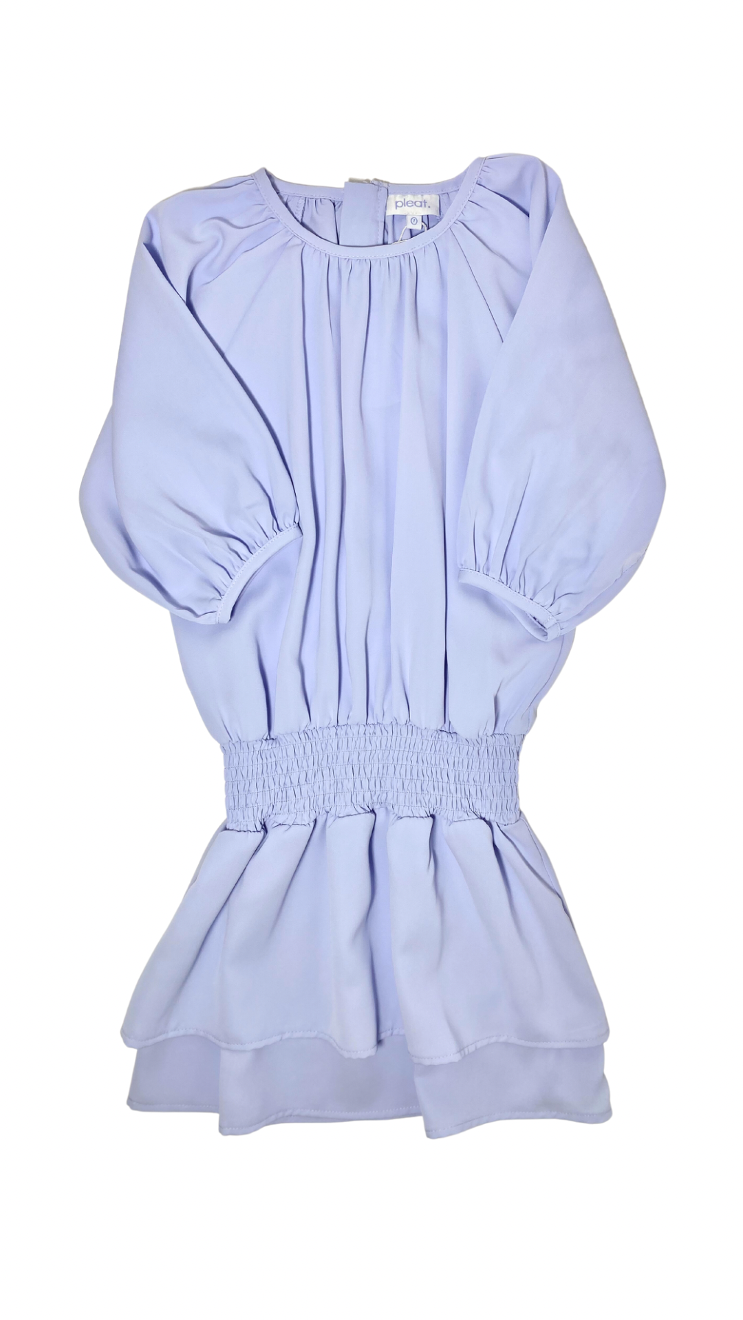 Rory Dress Pleat Blue