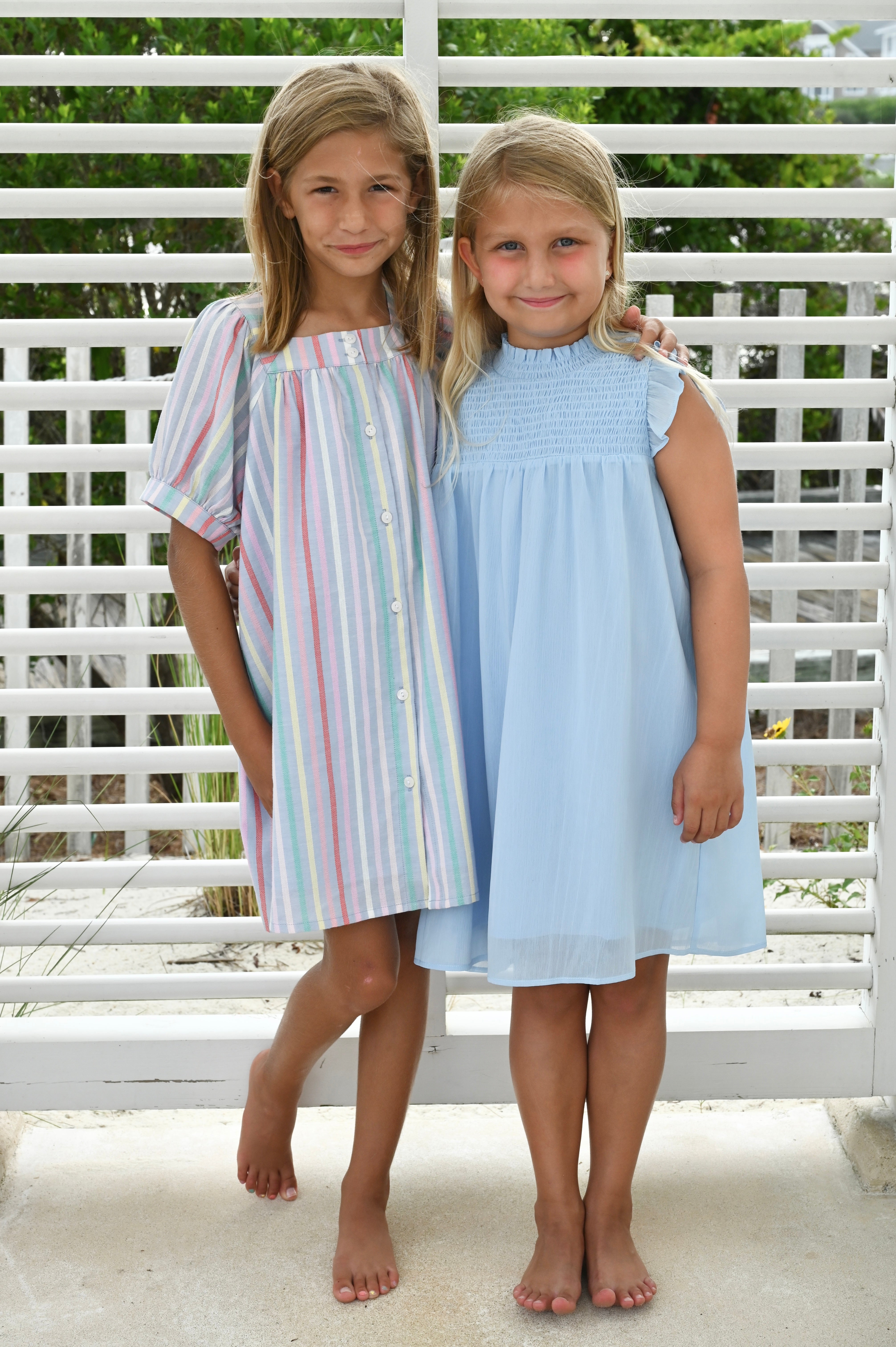 Marie Dress Sorbet Stripe