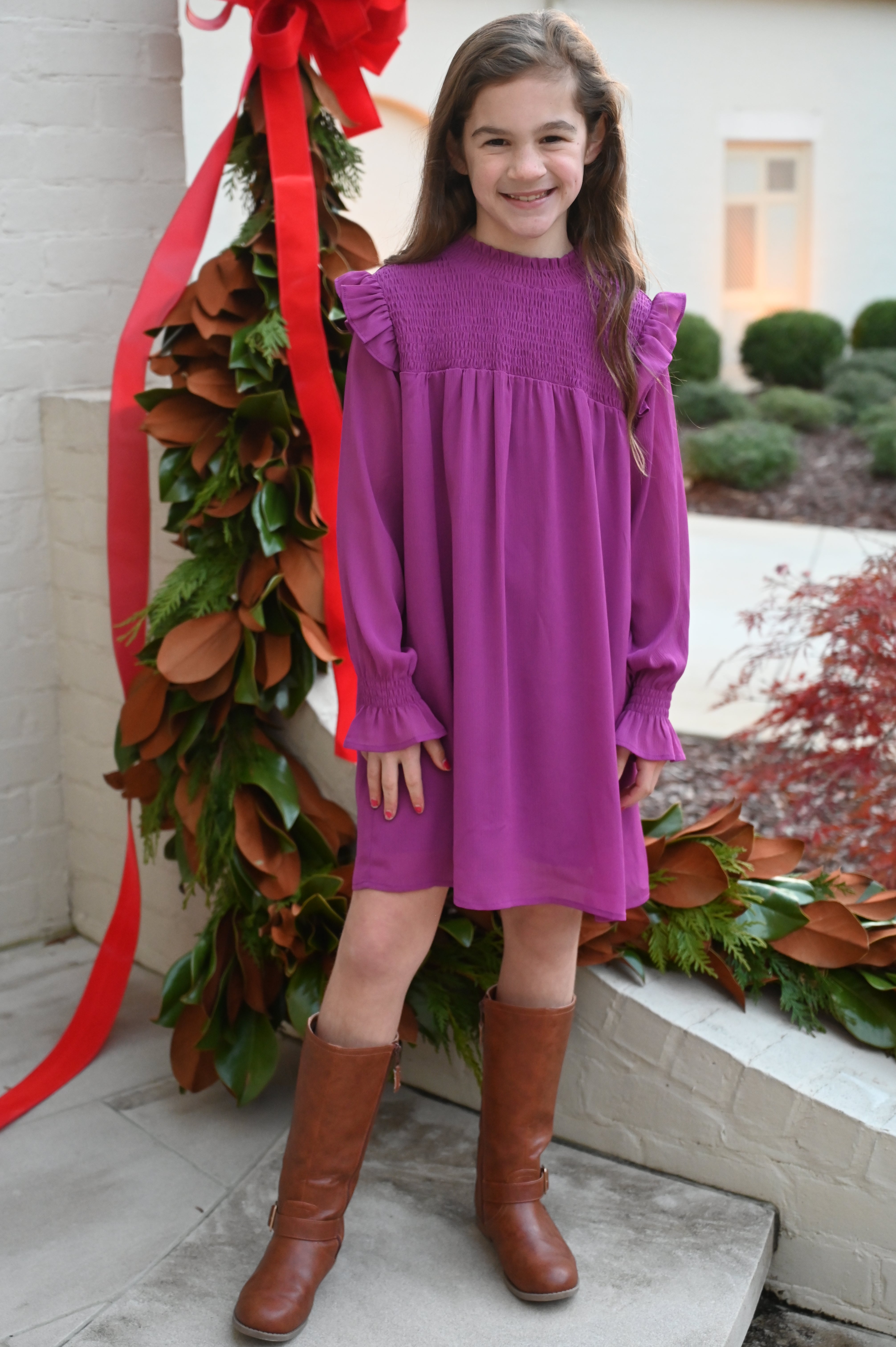 Lottie Dress Magenta