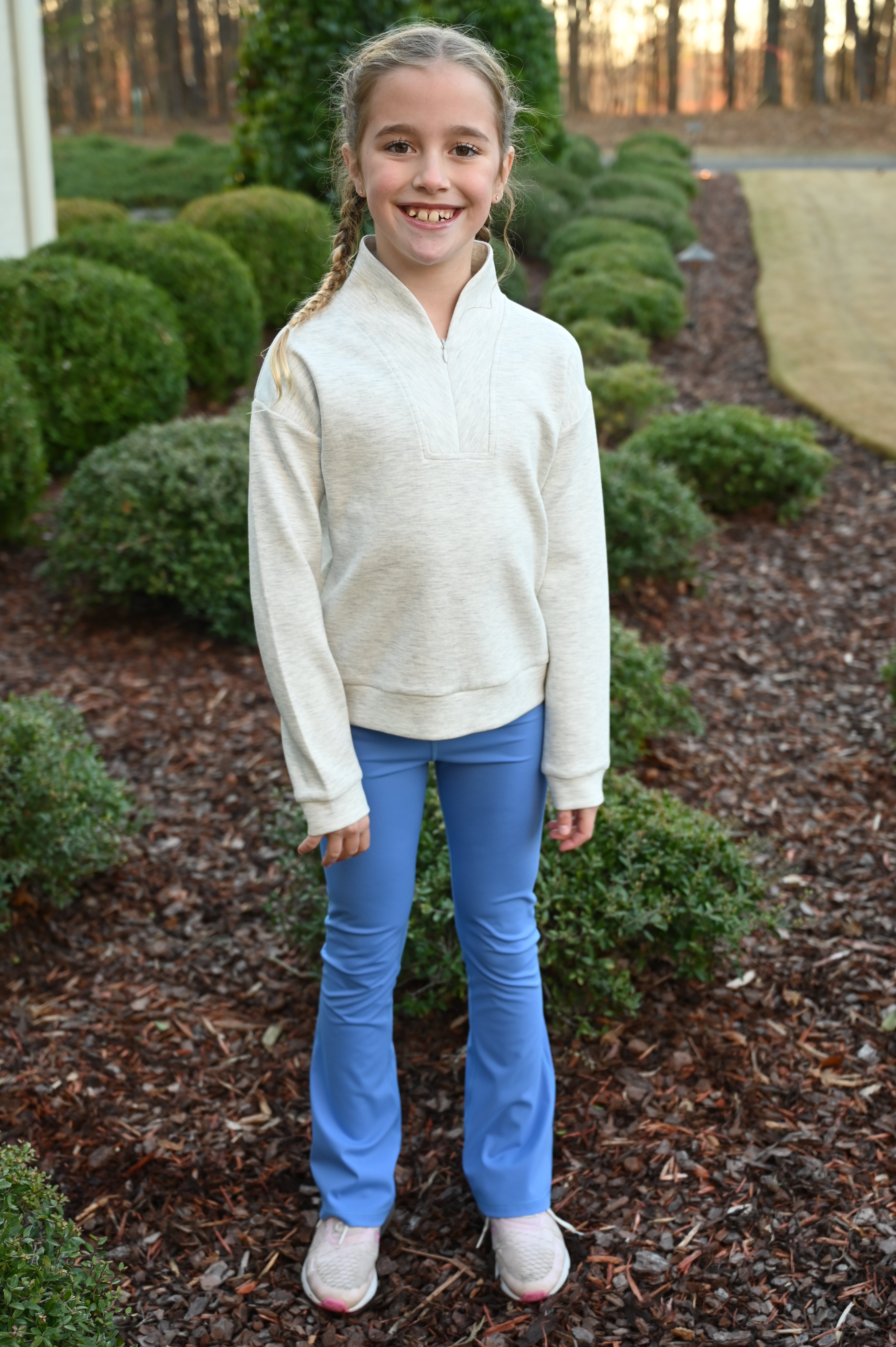 Liza Pullover Heathered Grey