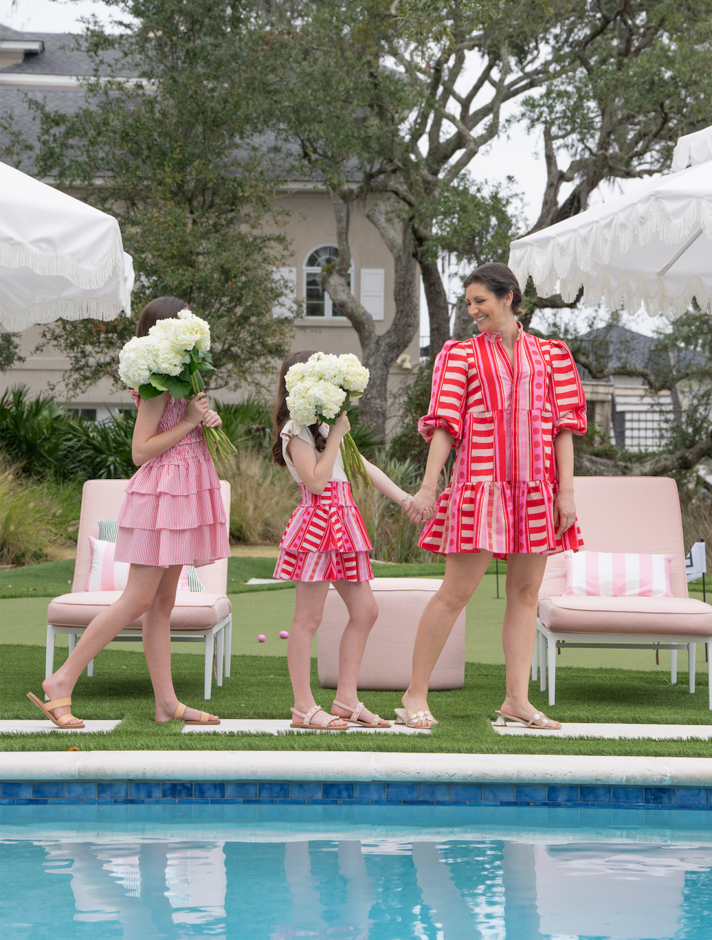 Scottie Skirt Peach Jubilee