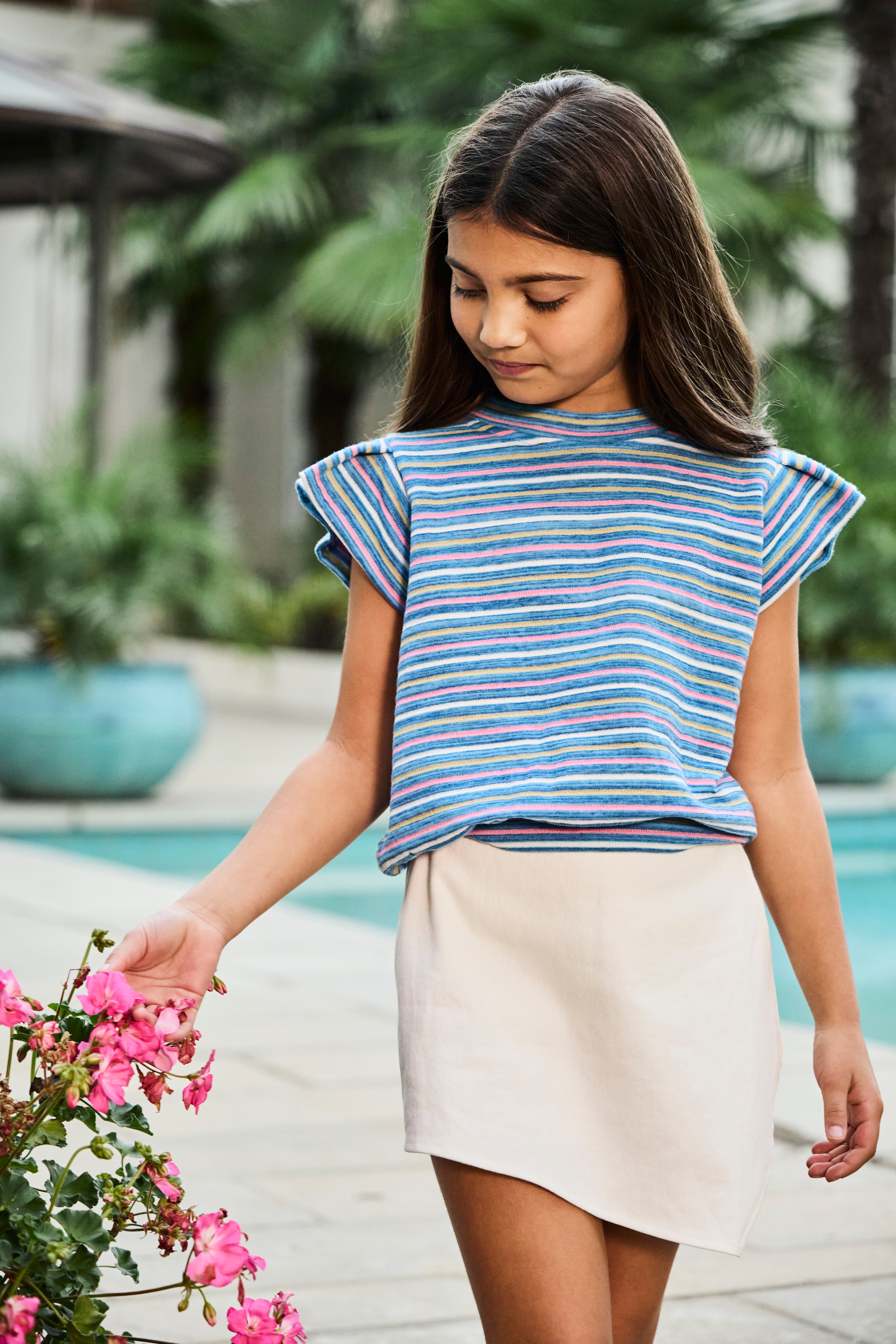 Alden Skort Off White Denim