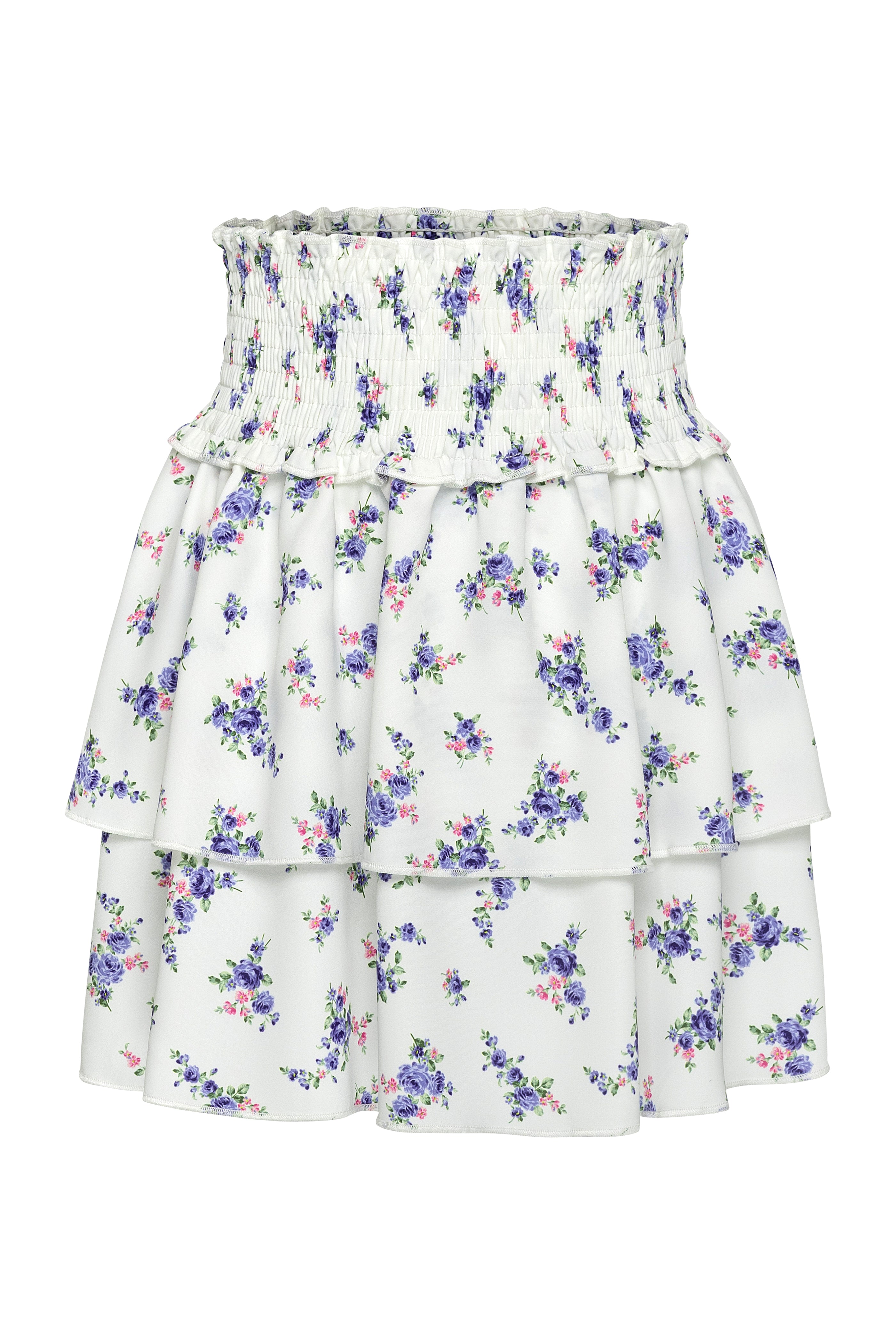 Scottie Skirt Violet Roses