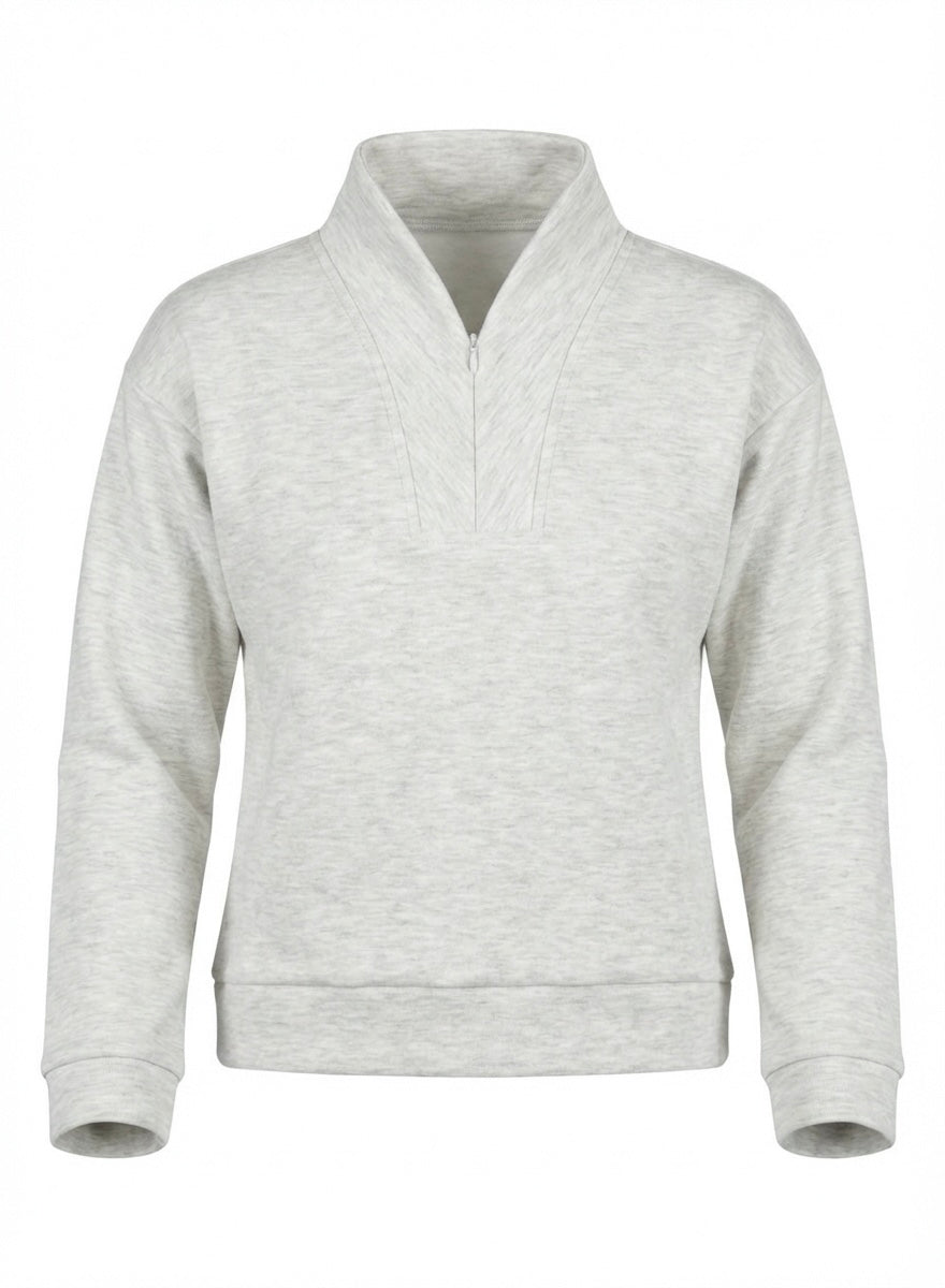 Liza Pullover Heathered Grey
