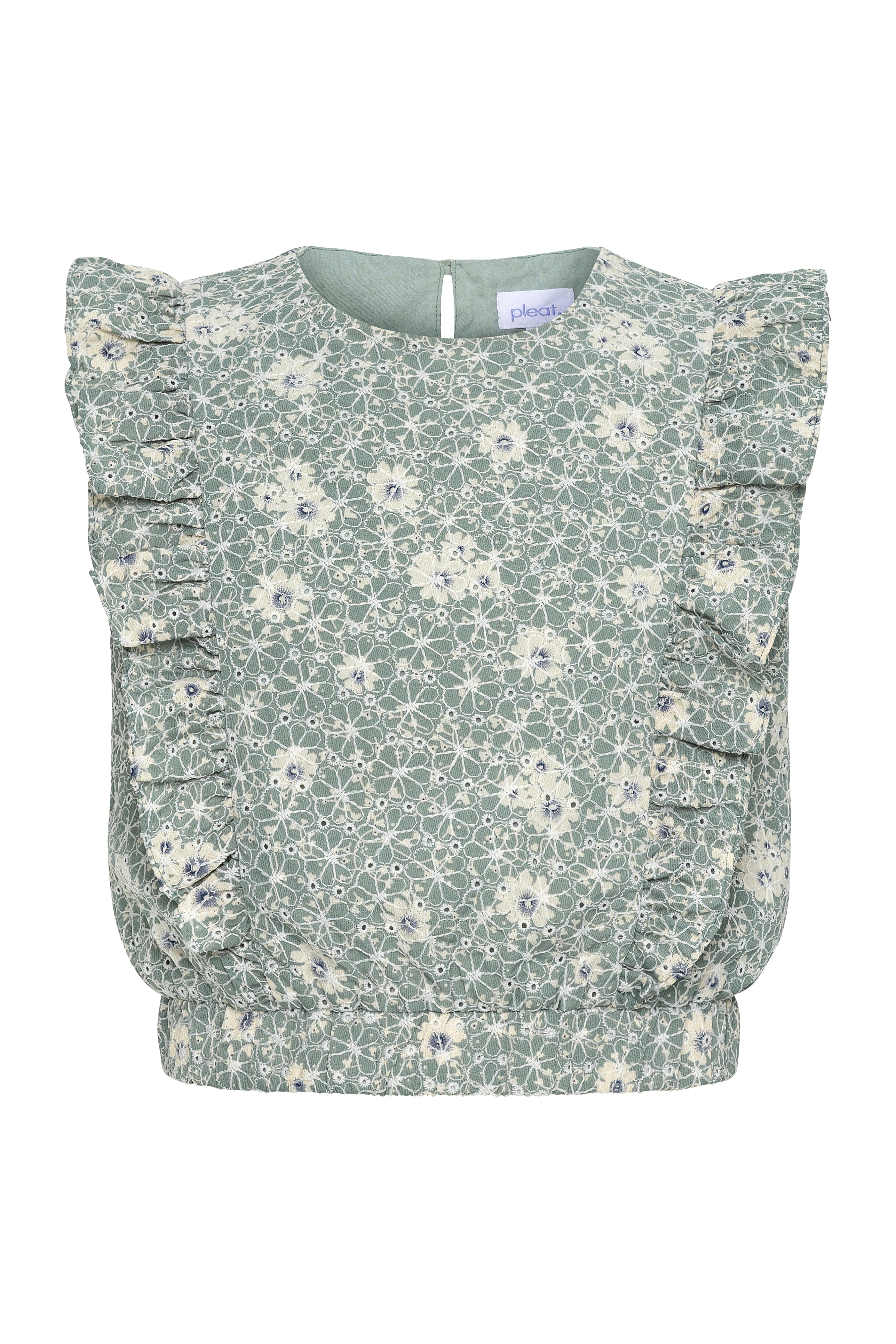 Rowan Top Embroidered Petals