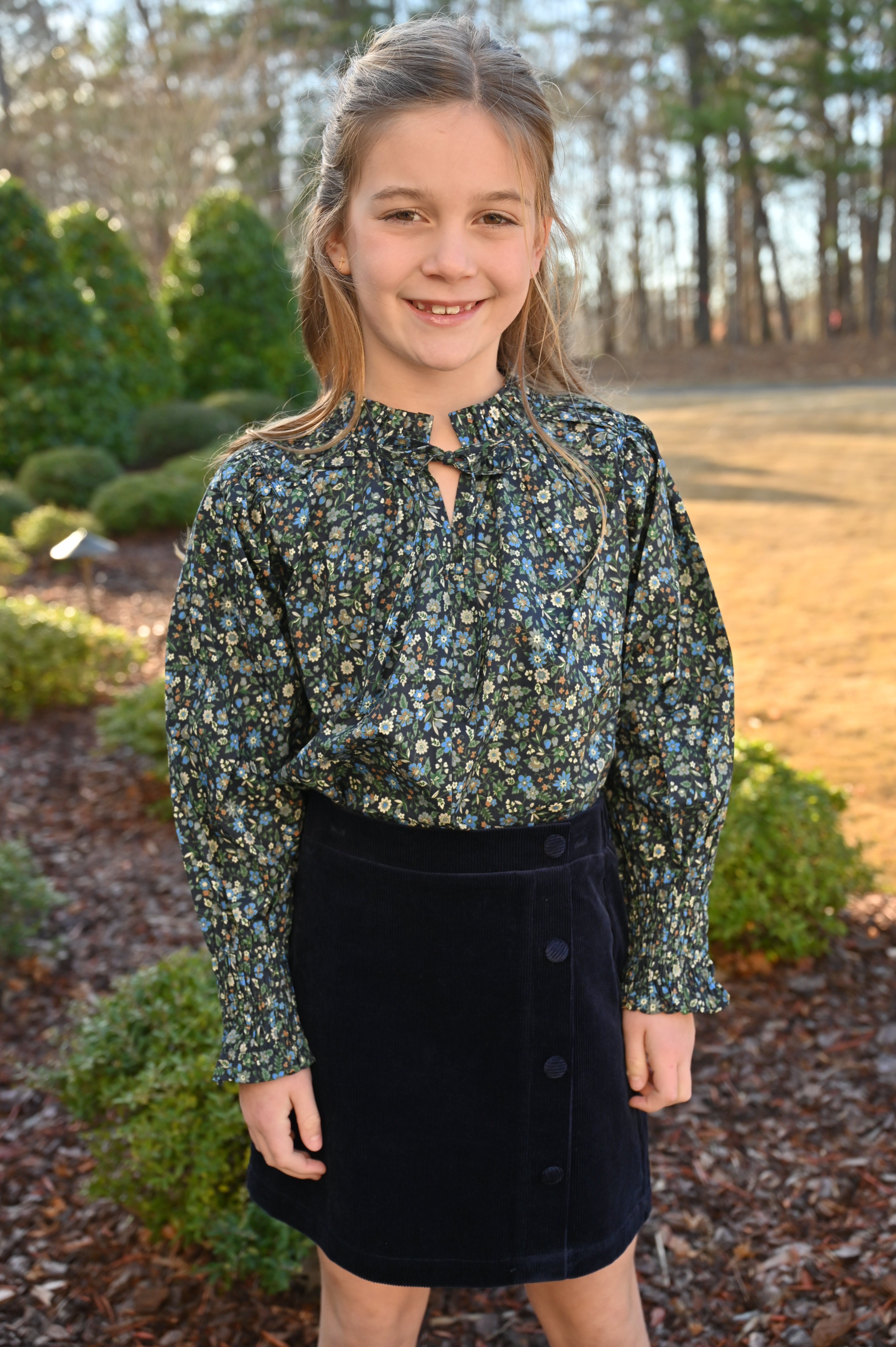 Blair Blouse Twilight Floral