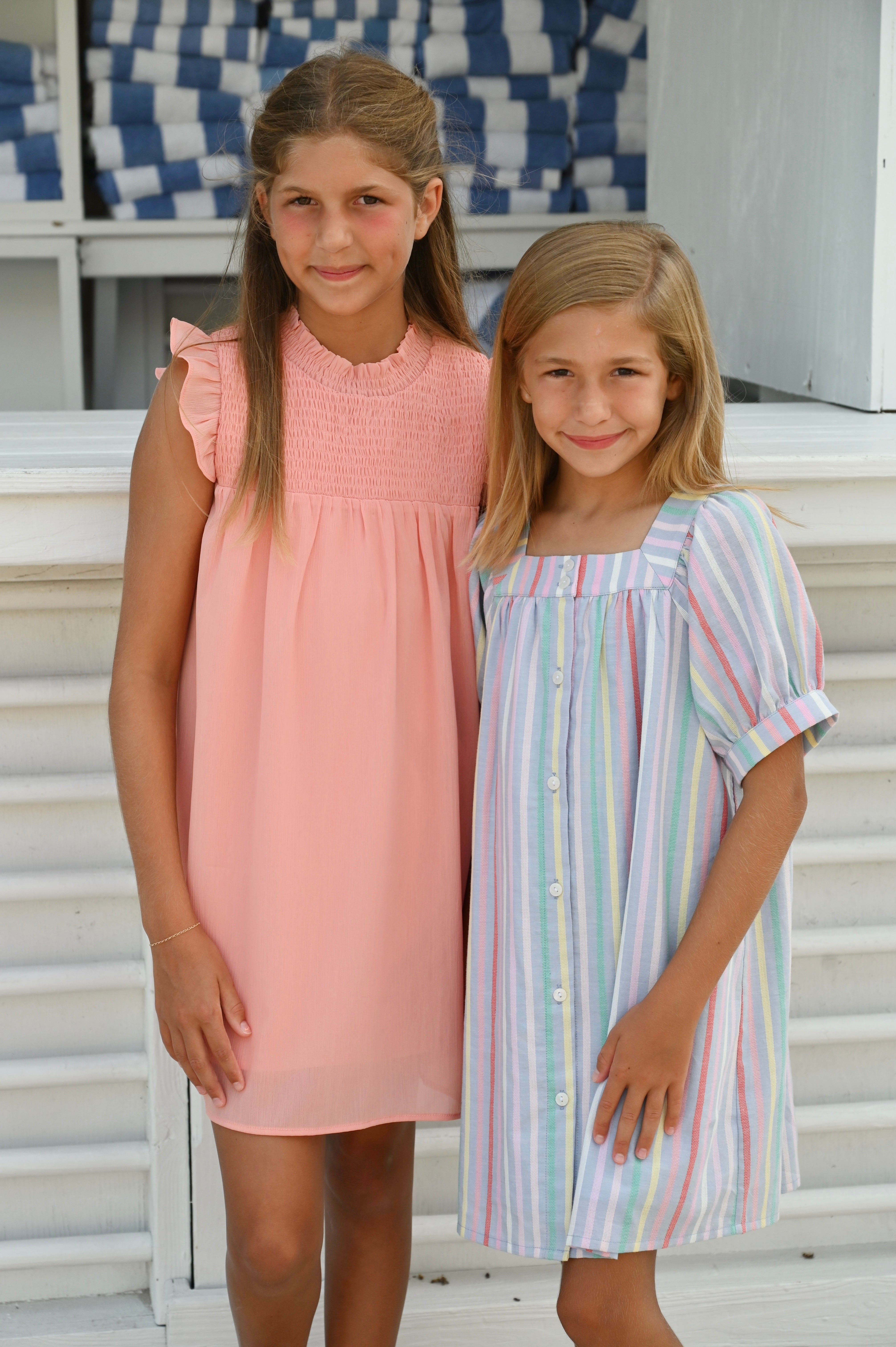 Lottie Dress Sleeveless Coral