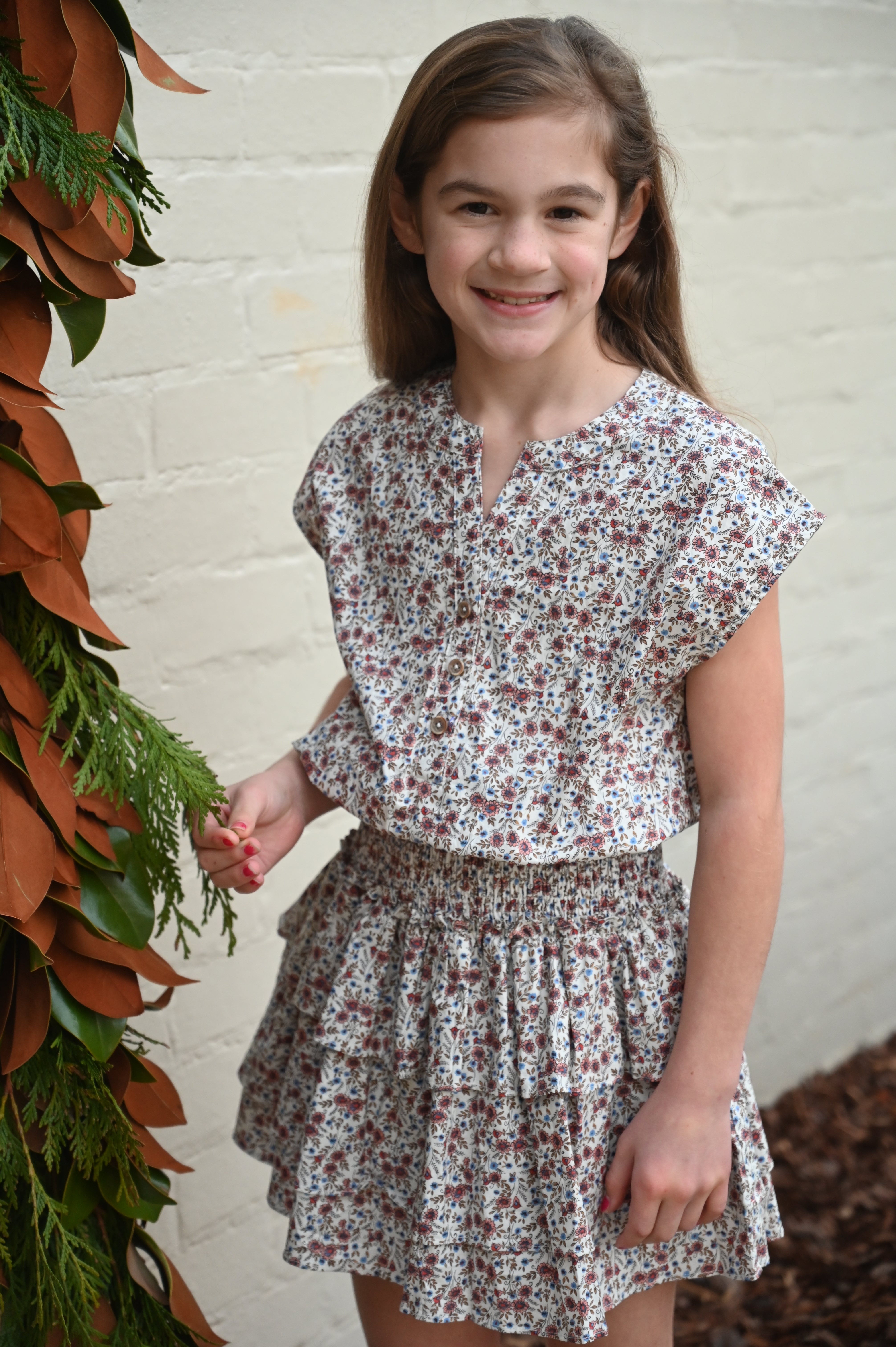 Drew Dress Autumn Floral