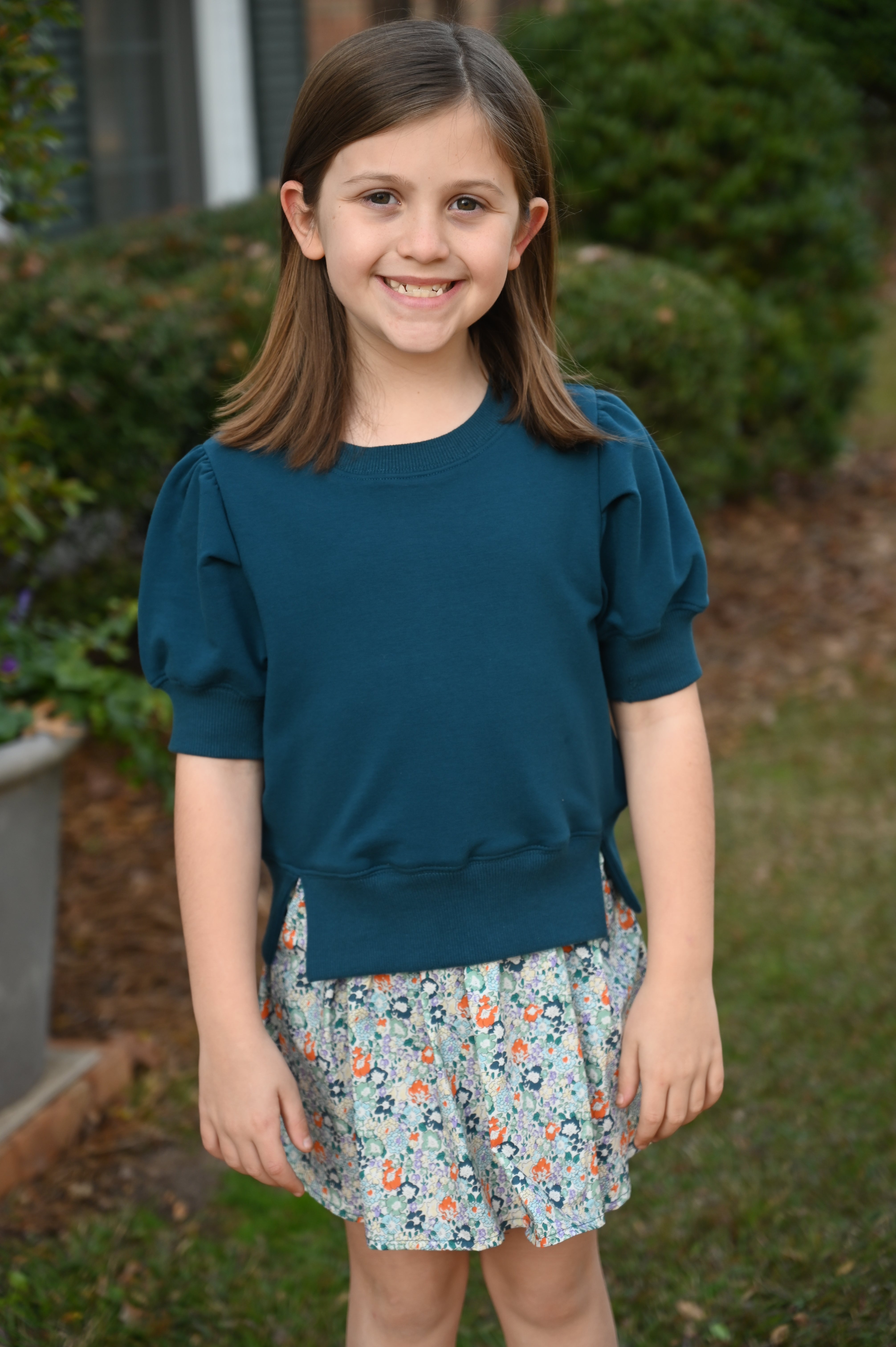 Clara Combo Dress Cloud/Coral/Pink