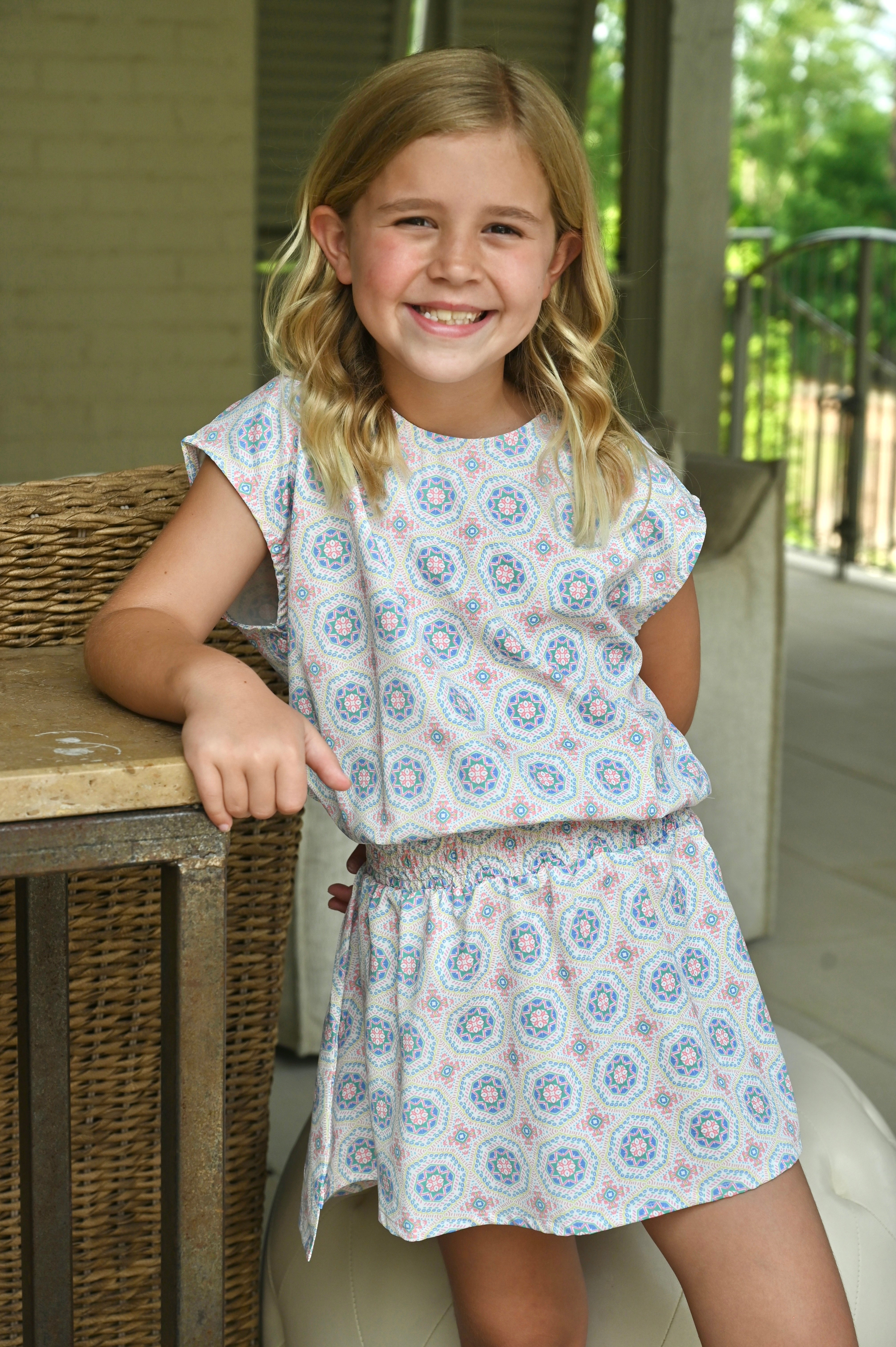 Josie Dress Medallions