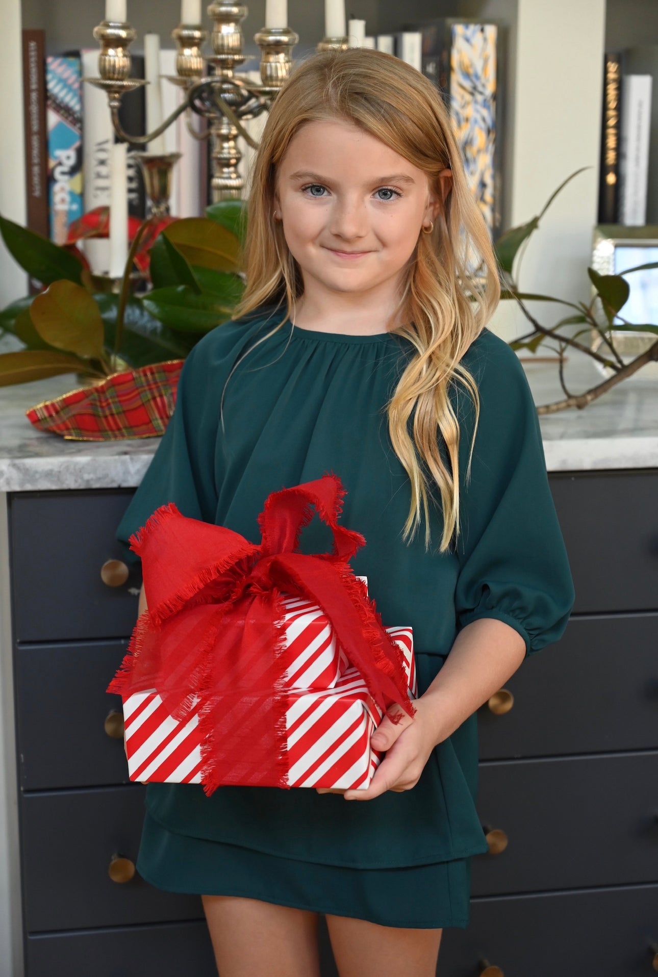 Rory Dress Dark Green