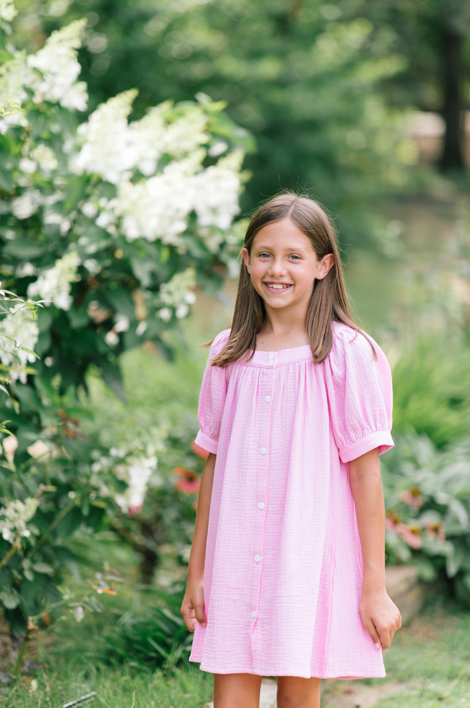 Marie Dress Hot Pink