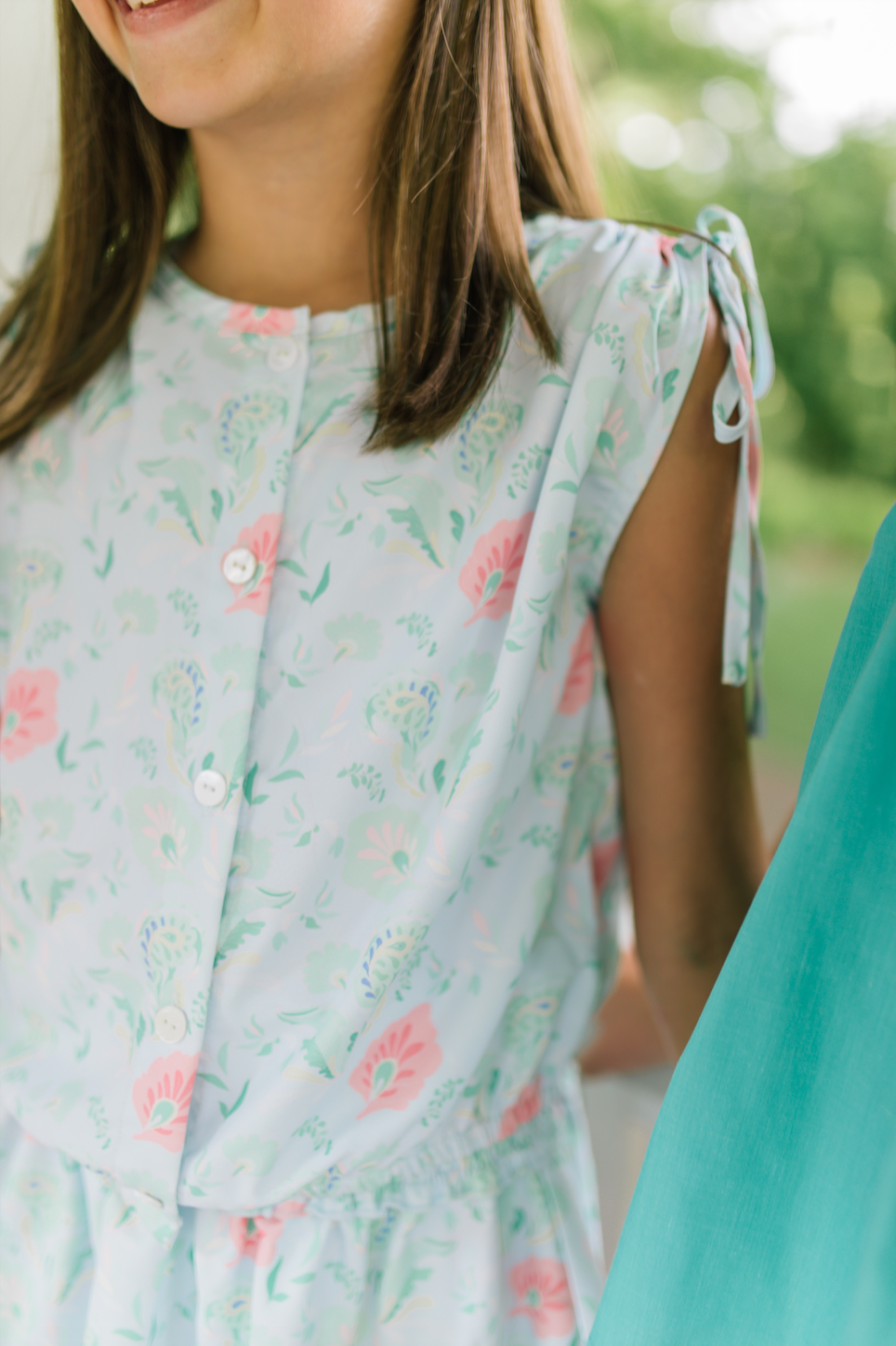 Scottie Skirt Pastel Paisley