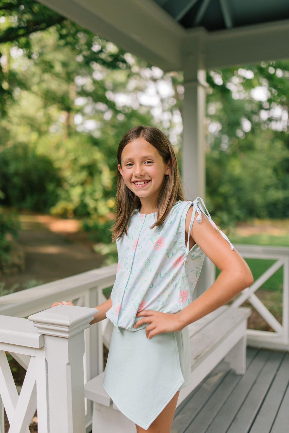 Maggie Top Pastel Paisley