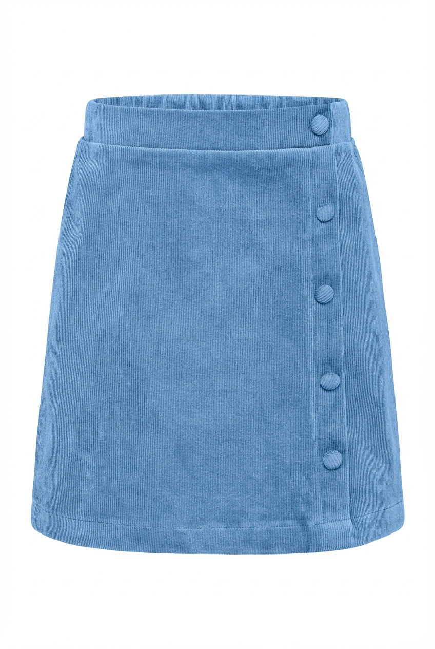 Reese Skirt Glacier Blue Corduroy